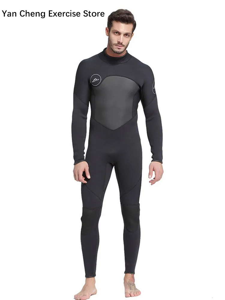 NeopreneDivingSuitforMenLongSleeve15mmFishingKayakScuba