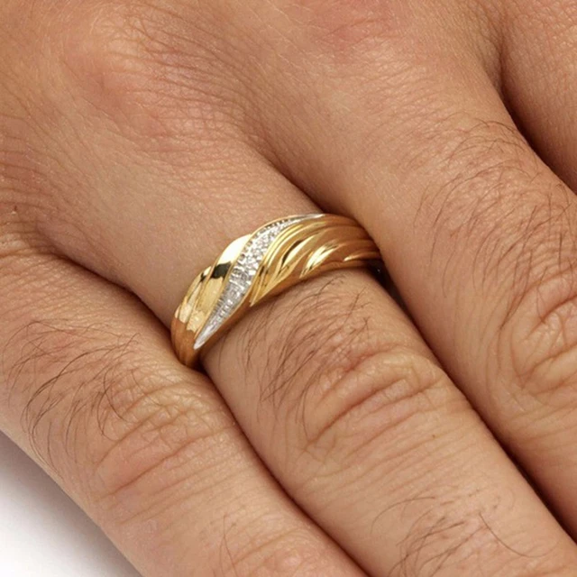 Stunning Gold Ring For Men |-smartinvestplan.com