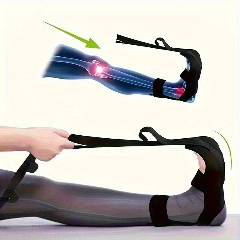 Yoga Leg Stretching Band Flexibility Stretching Band Rehabilitation Fitness Band Plantar Fasciitis Training Belt Foot Care