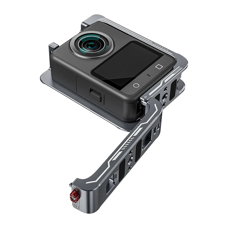Schutzhülle aus Aluminiumlegierung für DJI OSMO 360 Kamerazubehörrahmen, Kaninchenkäfig, Kaltschuh und 1/4 Zoll Gewinde – Detail 6