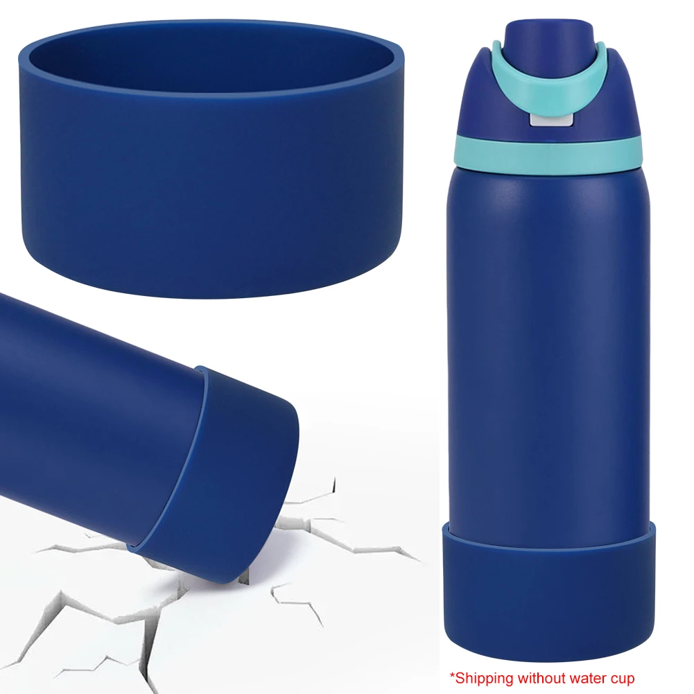 Soft Silicone Boot for Owala 32oz/24oz Flask Water Bottle Anti-Slip Protective Sleeve Bottom Protector Protective Bottom Base
