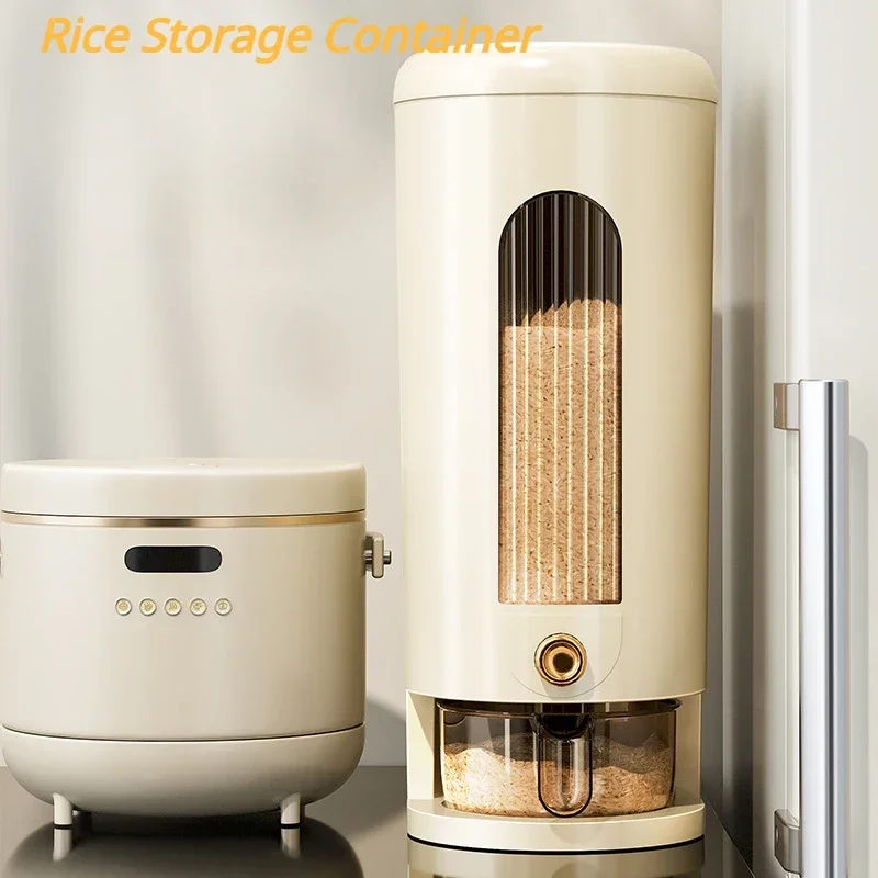 

Rice Bucket Insect-proof Moisture-proof Seal Rice Cylinder Household Rice Noodle Drawer Storage Box Food Grade Container Boxes