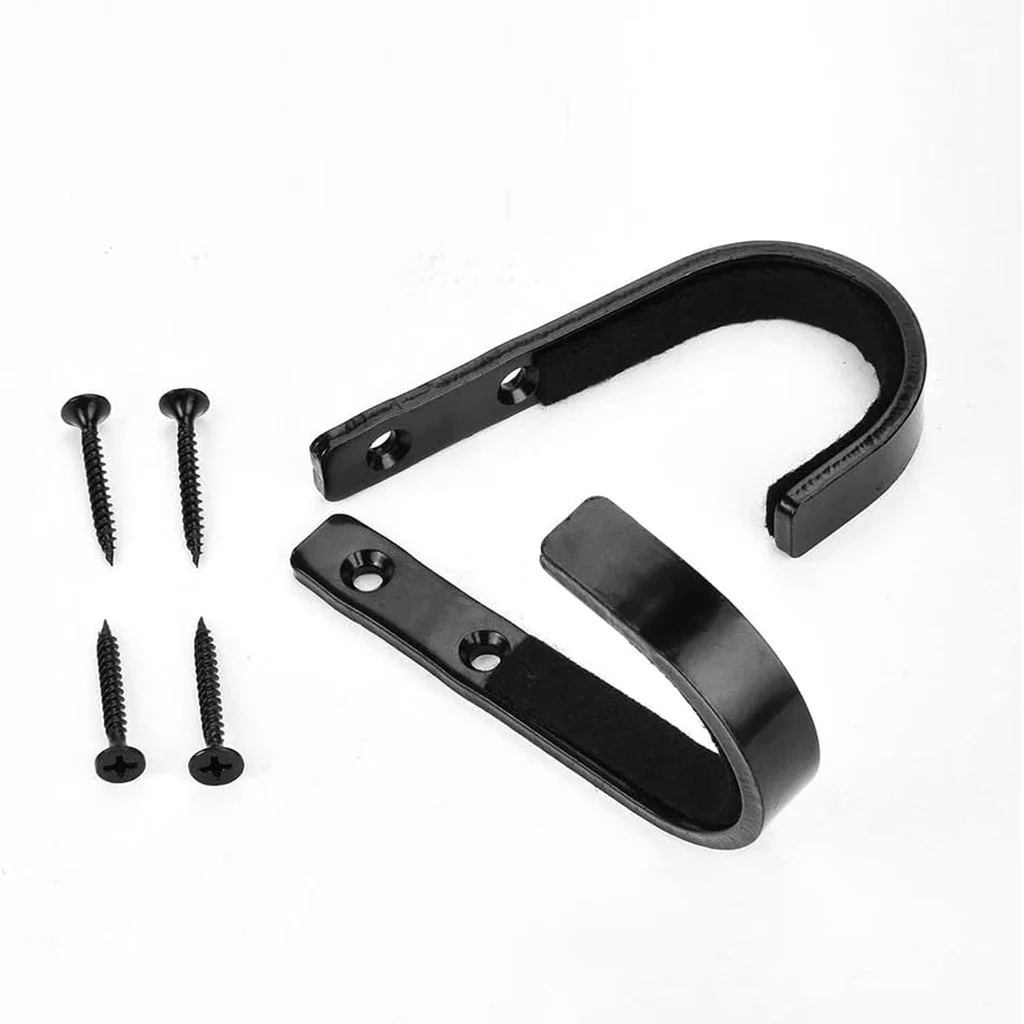 Supporto Da Parete Per Pistole E Fucili - Porta Armi In Legno Con Imbottitura Morbida