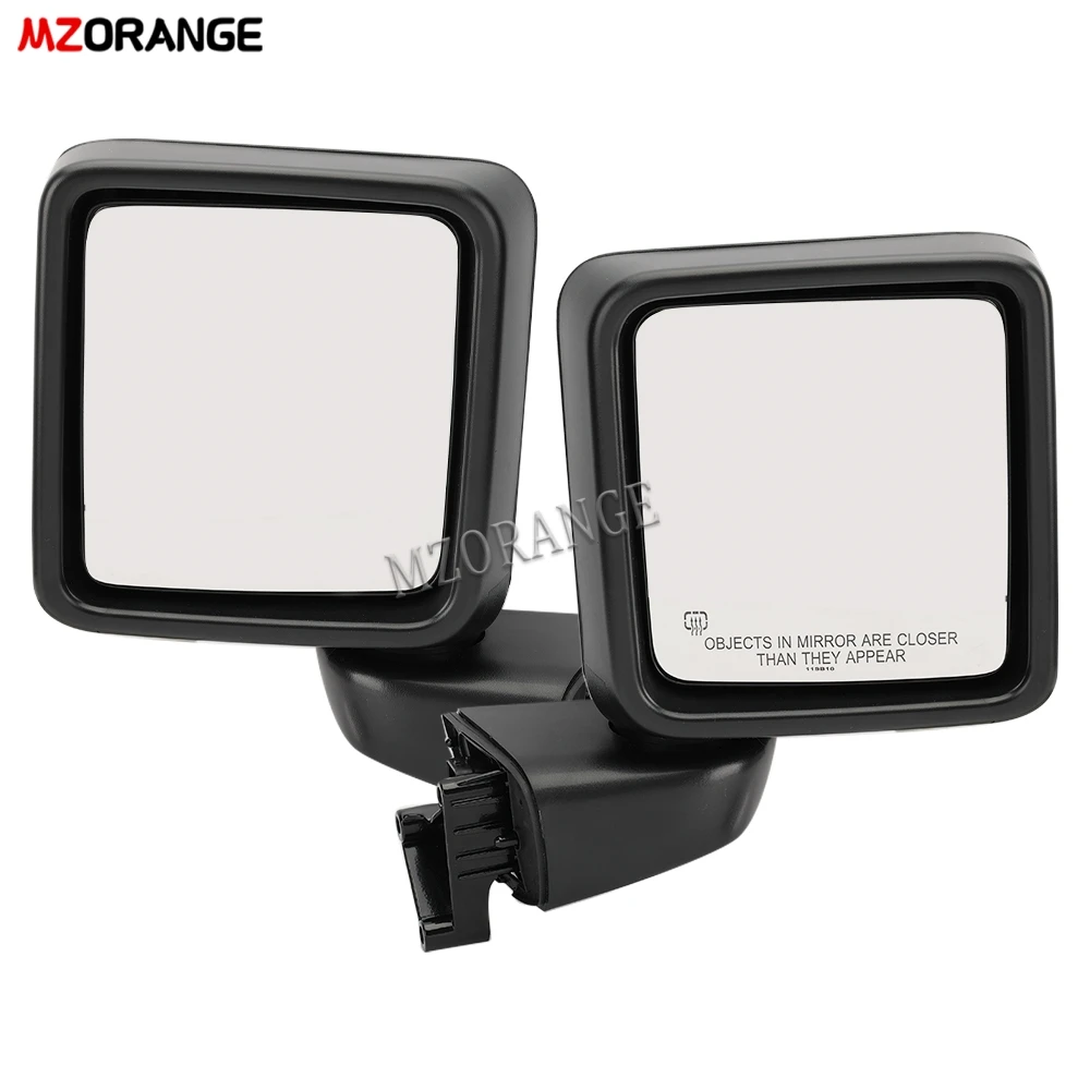 Heated Side Mirrors for Jeep Wrangler JL  2018-2021 For JEEP GLADIATOR 2019-2021 door wing mirror glass assy USA version
