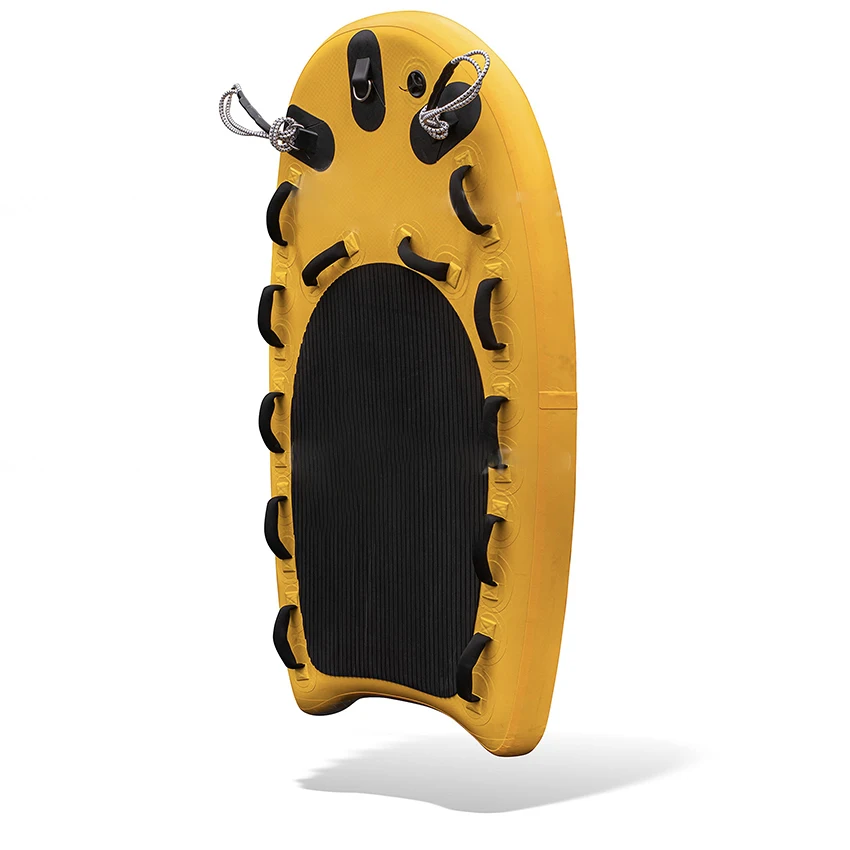 Rescue Sled Floating Mat Inflatable Water Surfing Board for Lake Water