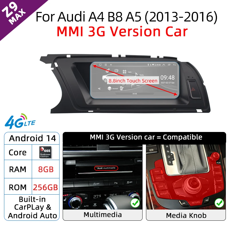 13-16 Q8G256 MMI 3G