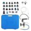 28pcs Radiator Pressure Tester Cooling System Leakage Test Kit for BMW Ford VW 1