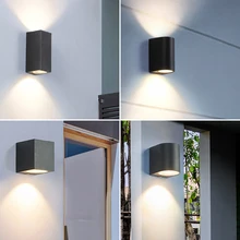 

AC85-265V 8 Types LED Wall Lamp Indoor and Outdoor Modern Minimalist Style IP65 Waterproof Lamp with 3 Years Warranties