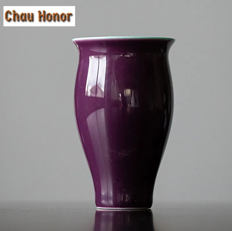 2pc/Set 40ml Palace Color Glazed Ceramic Tea Cup Household Ceramic Small Smelling Cup Single Kung Fu Tea Set Master Cup Tea Pair