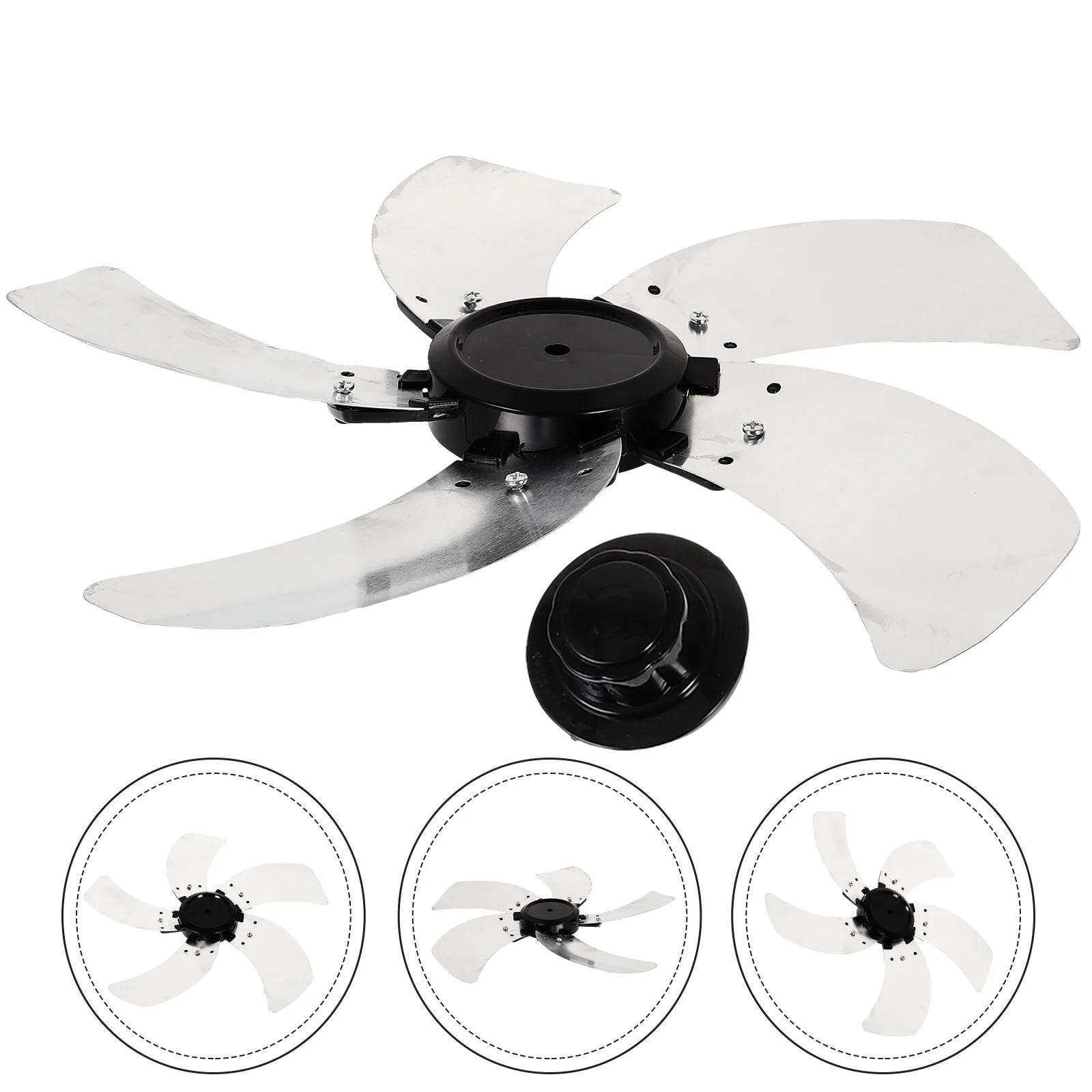 

Plastic Fan Blades Electric Fan Leaves Nut Cover Pedestal Fan Blades Floor Fan Table Fanner Replacement 16 Inch Table Fan