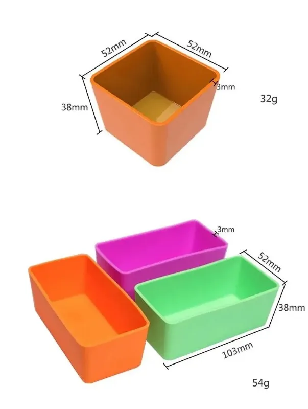 Silicone Bento Dividers Main
