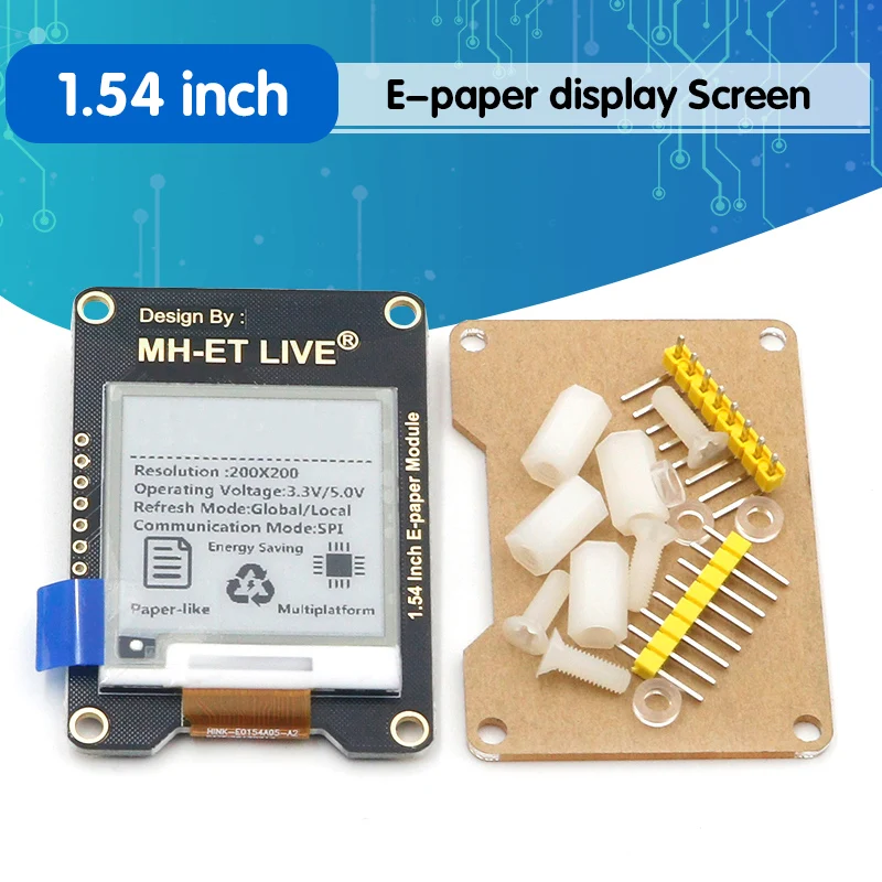 1.54 Inch Epaper Module E paper E Ink EInk Display Screen SPI Support ...