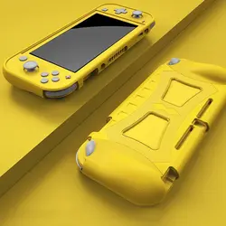 Enhanced Grip TPU Soft Protective Case for Handheld Gaming Console (Yellow)