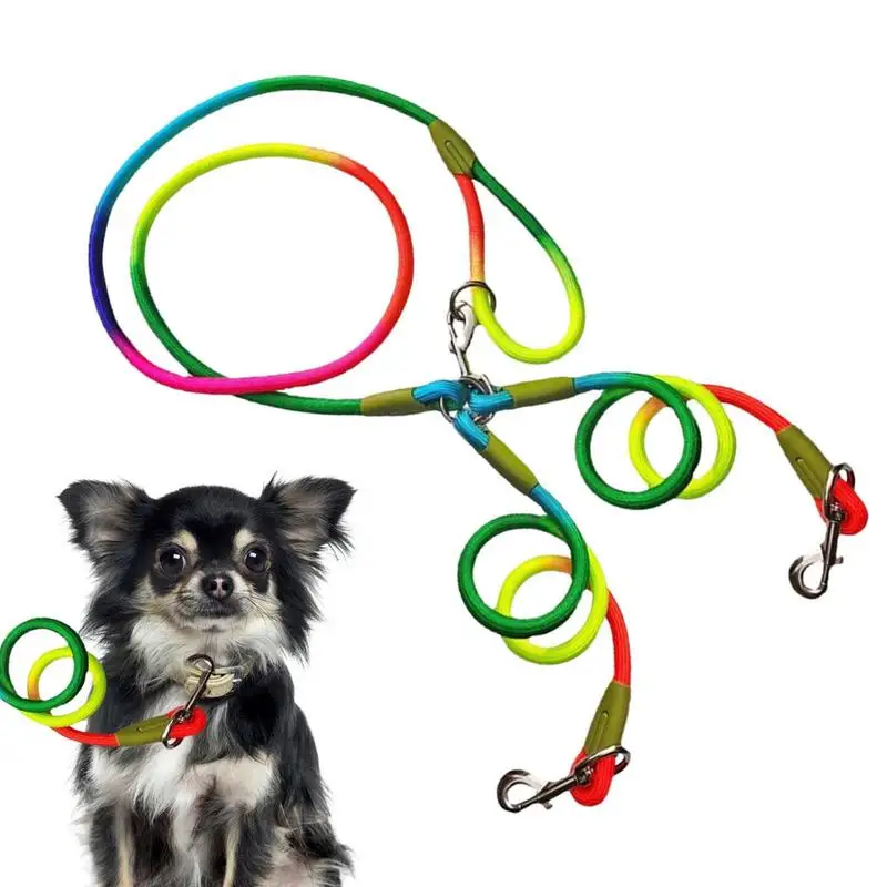 

Dog Walking Belt Running Waist Leash For Dogs Hands-Free Portable Dual Dog Lead Leashes Traction Ropes For Walking Jogging