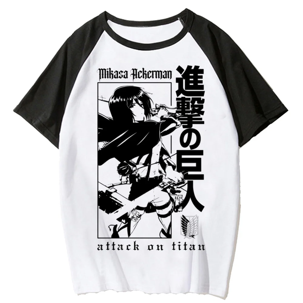 

Titans Attack t-shirts women funny manga t-shirts female graphic clothing