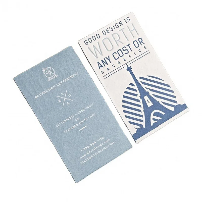 

Good Price customized paper and embossed post card business card
