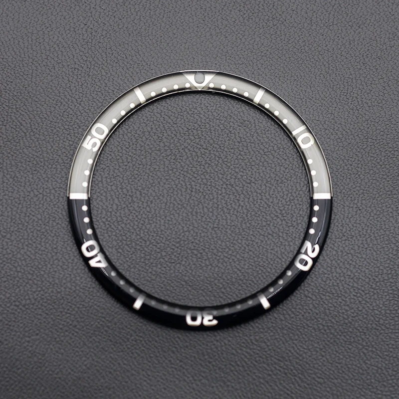 Premium 38x31.5 mm Resin and Aluminum Watch Bezel Insert