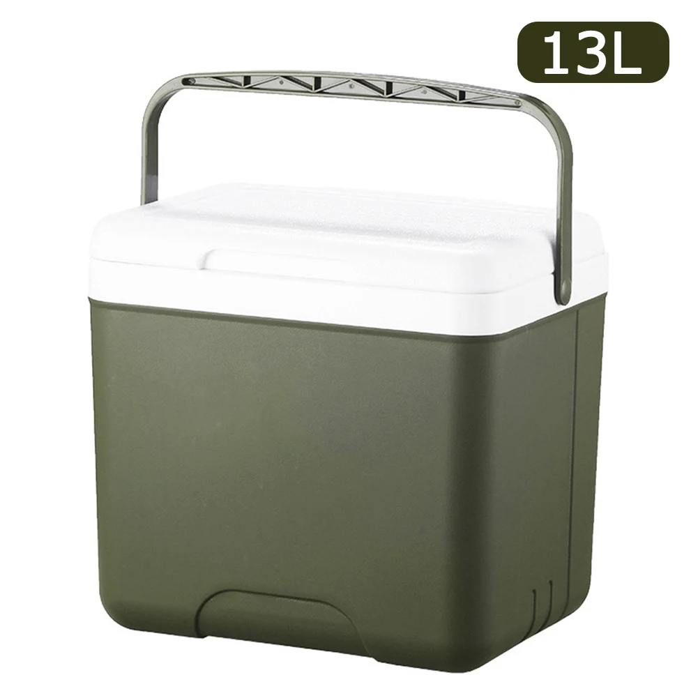 Cooler Bag Food Preservation Box 13L Fresh-Keeping Incubator Large Capacity Food Storage Box Cooler Car Ice Bucket Camping BBQ Equipment