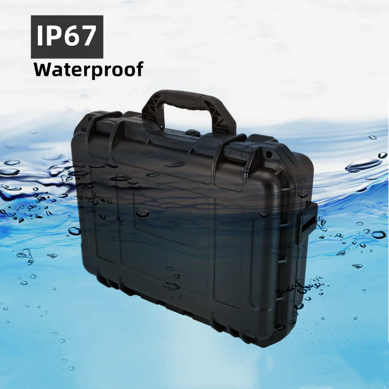 Watch Box Plastic Pelican Case Tool box Waterproof Display Tool Storage Box Watch Storage Case Bracket Chest
