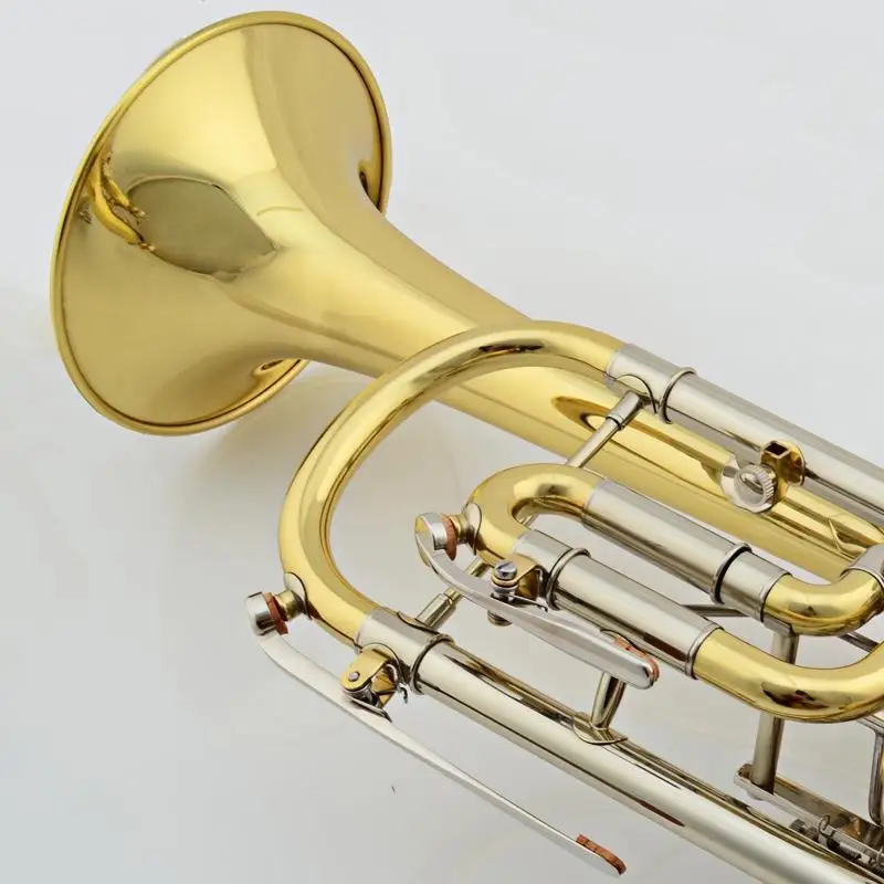 Jinbao JBTR-440 Trumpet Musical Instrument Three Keys Flat Keys Trumpet Children Adult Professional Grade Performance
