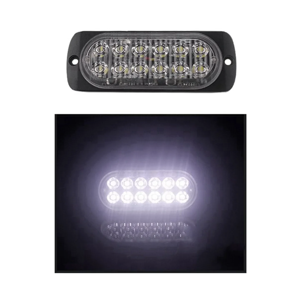 ȸ   LED  DC12-24V Ⱦ  , 12LED 112x41mm, F
