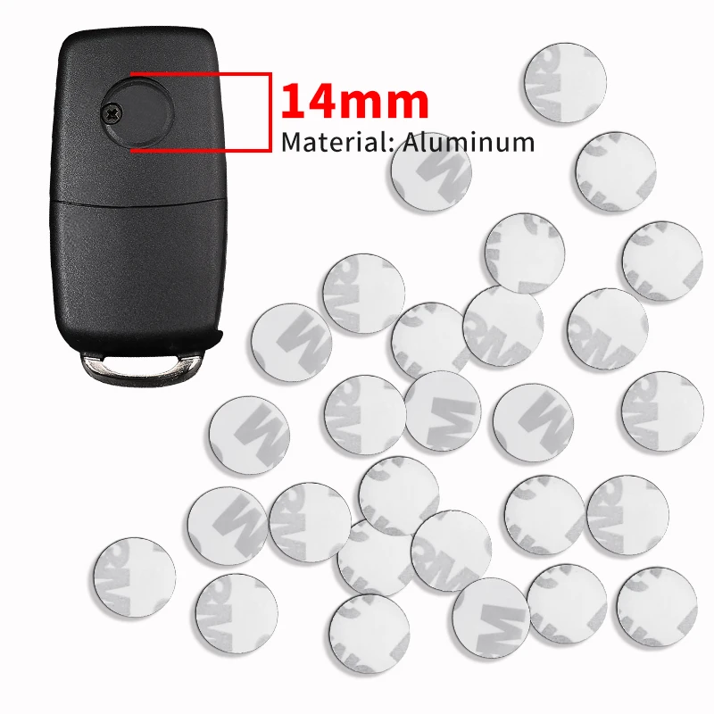 5 шт. алюминиевая эмблема 14 мм для BMW Audi Mercedes VW Honda Toyota Nissan Chevrolet Peugeot KIA Opel |