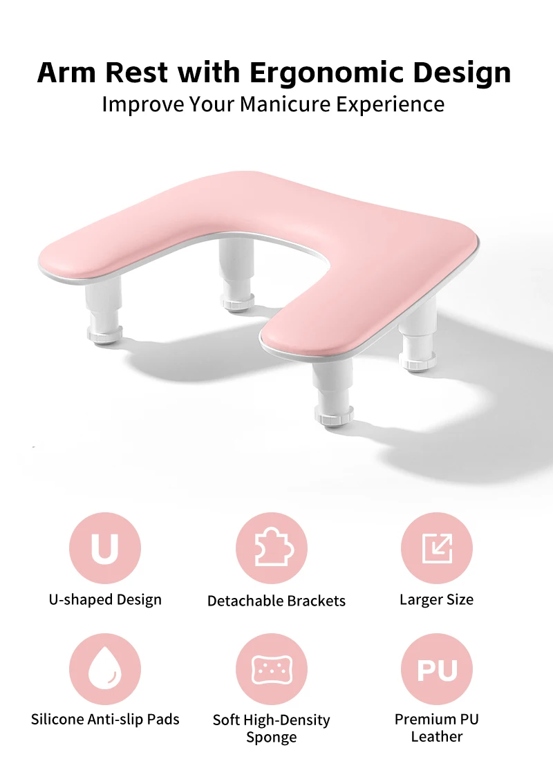 1 pc Soft Hand Rest for Nail Arm Pillow Manicure Stand Profesosional Armrest Cushion Palm Rest Pillow for Nail Manicure