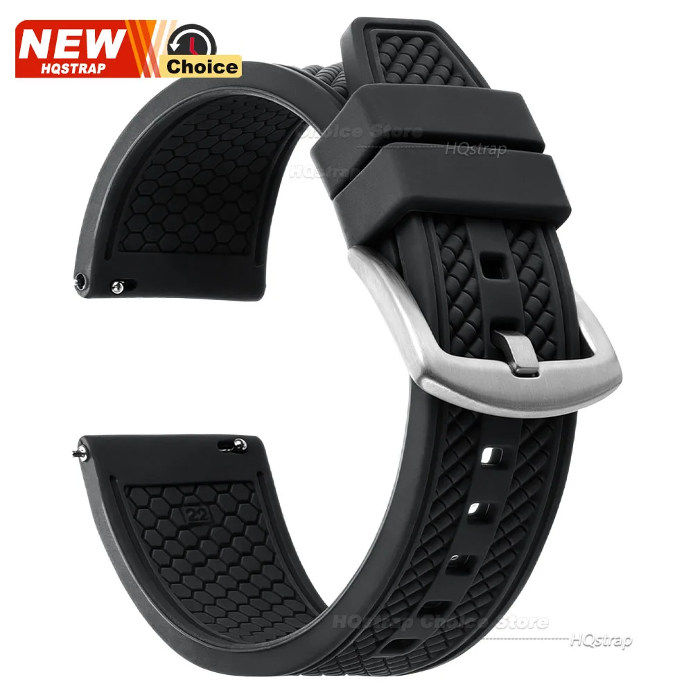 Waterproof Plaid Pattern Silicone Wristband - Universal Fit