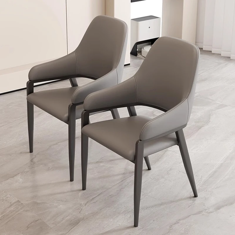 Silla De comedor De estilo nórdico para exteriores, mueble moderno con brazo para acampar, café, mediados De siglo, sala De estar