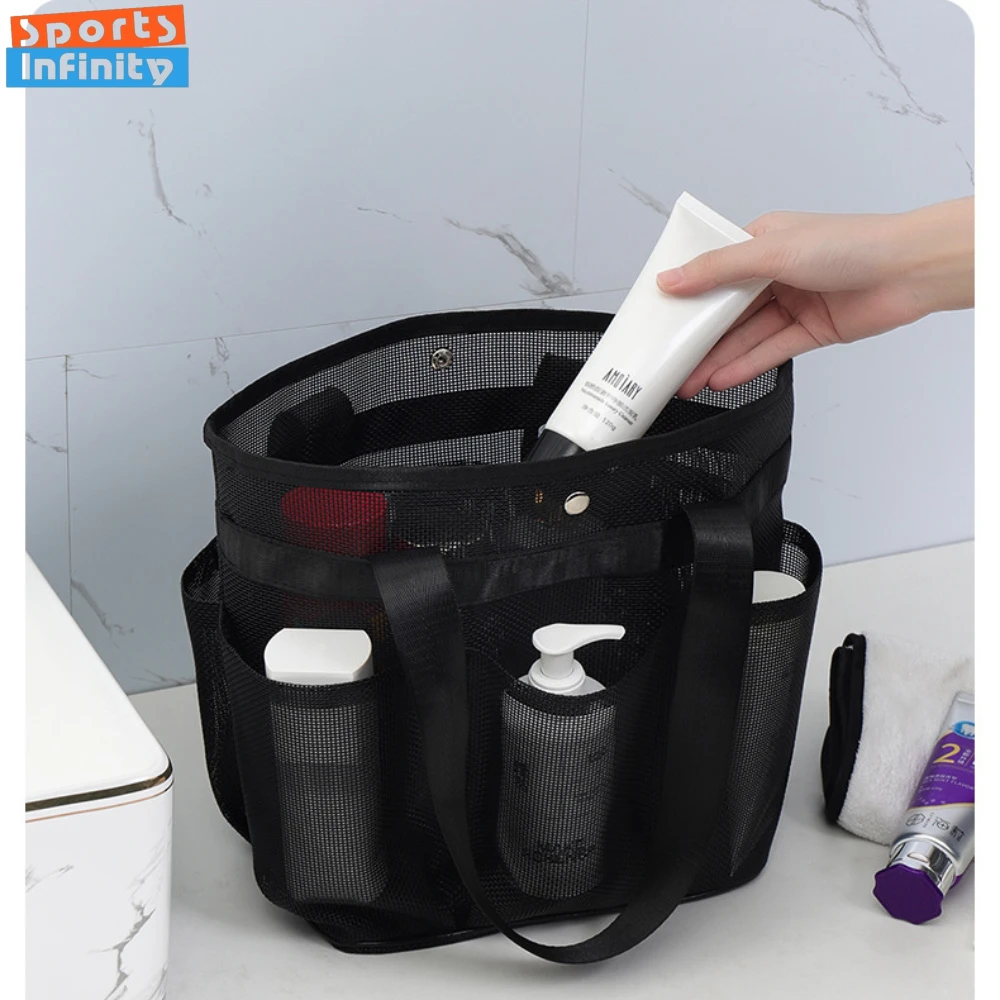Large Capacity Swimming Bags Shower Basket Portable Bath Storage Dry and Wet Separation Shoulder Sports Gym Bag