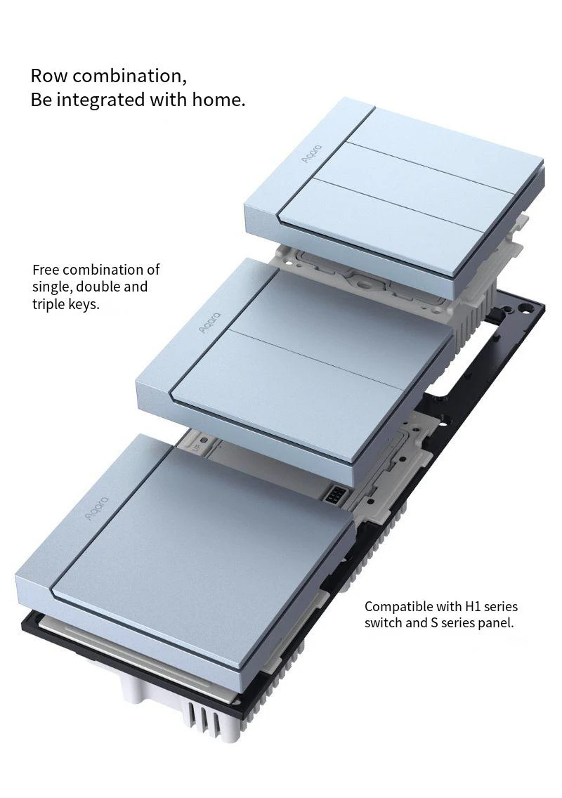 Cores, Interruptor De Luz Sem Fio, Zigbee