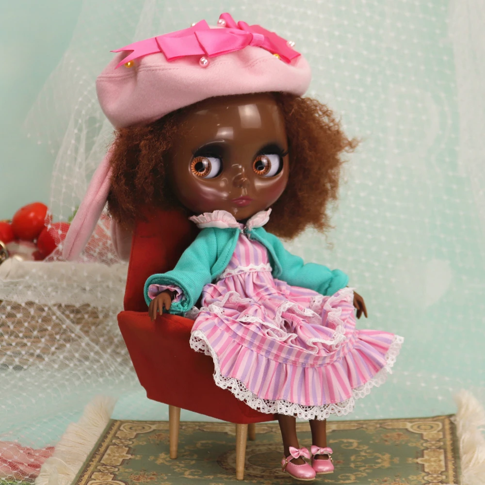 A Outifts For ICY DBS Blyth Doll  Clothes Cosplay Dress Suit 1/6 BJD OB24 Anime