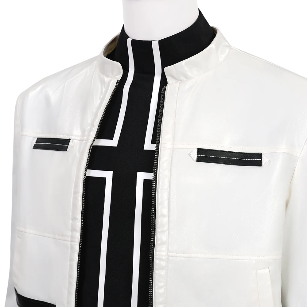 The King of Fighters-Inspired Kyo Kusanagi Martial Arts Uniform Cosplay Costume for Men