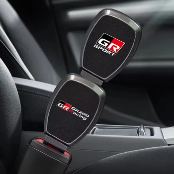 Auto Cintura di Sicurezza Clip di Estensione Spina di Sicurezza Auto Sedile di Sicurezza Blocco Fibbia per Toyota GR Sport Corolla C-HR RAV4 Yaris Camry Prado Prius