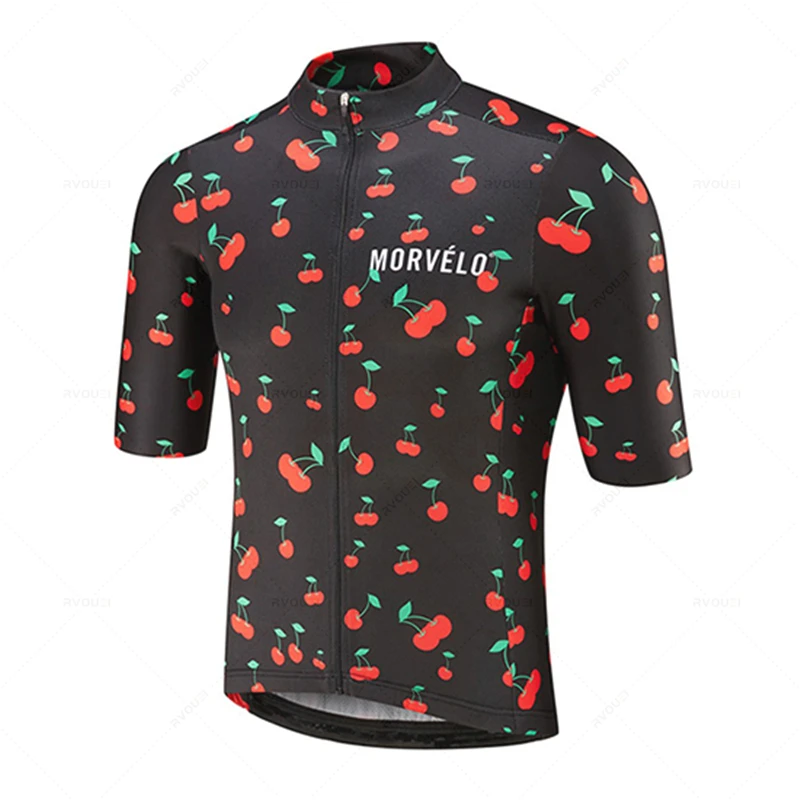 morvelo サイクルジャージ　セット Morveloサイクリング服自転車ジャージクイックドライメンズ