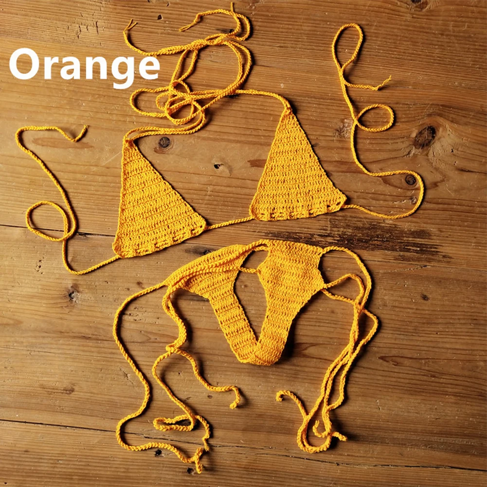 Hand-Crocheted Bikini Set - Packaging