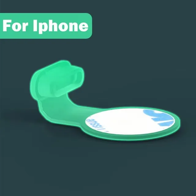 Universal Luminous Silicone Dust Plug and Anti-Lost Protector