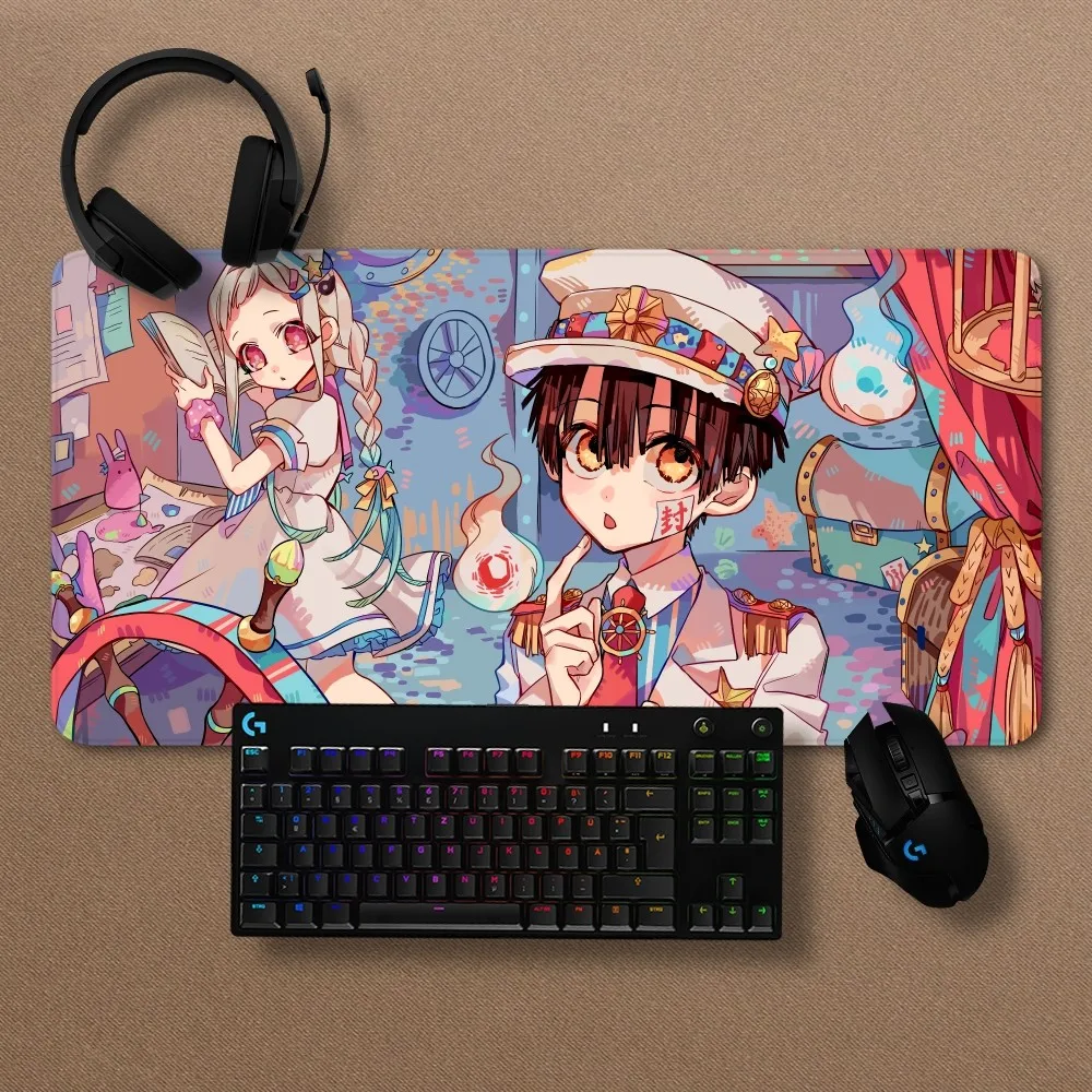 BiliBili Toilet-Bound Hanako-kun Mousepad Non-slip Lockedge Office Student Gaming Thickened Large Writing Pad Cushion 3