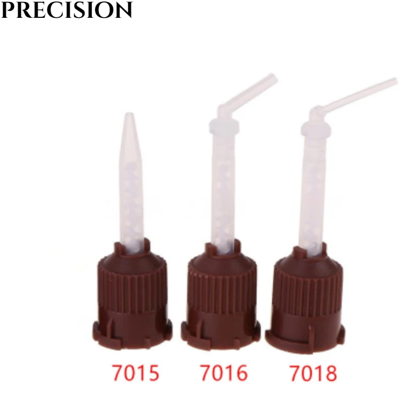 

Dental Mixing Tips Impression Materials Disposable Silicone Rubber Conveying Mixing Head Denture Lab Color Tubes Dentist Tool