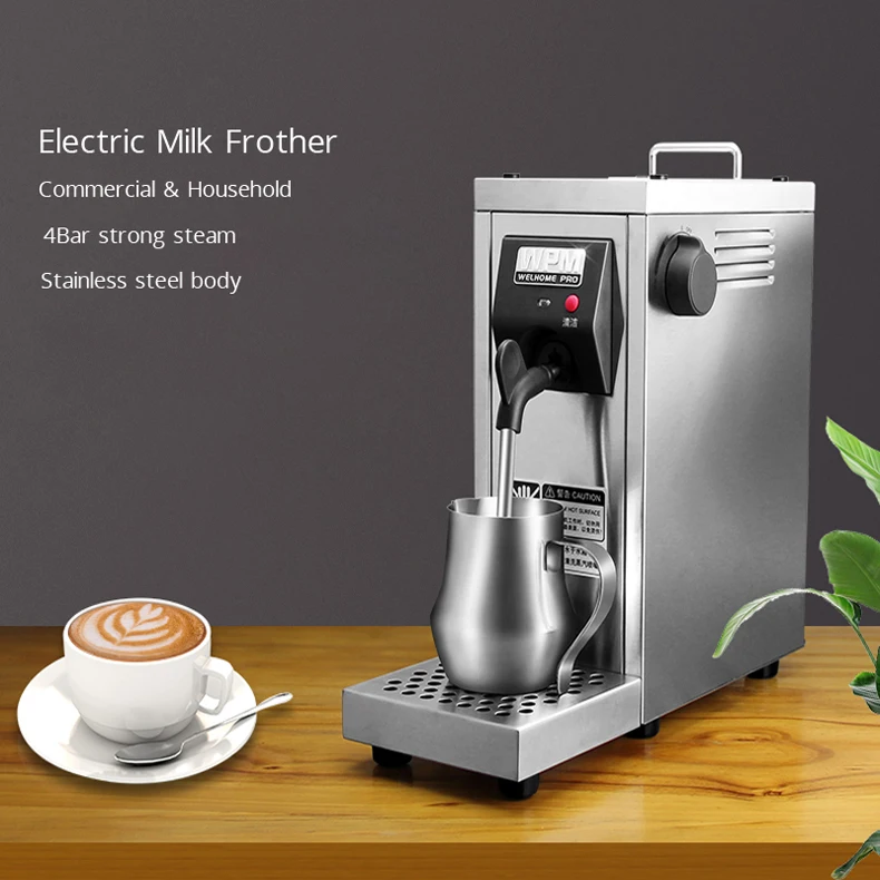 Description Picture 2 of item220v WPM Automatic Milk Frother Commercial Professional Italian Intelligent Automatic Steam Milk Frother Machine Coffee Shop