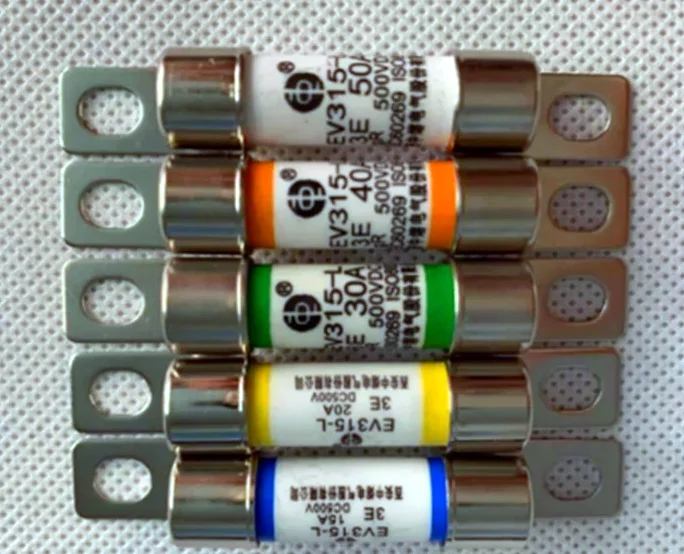 High-Performance Tube Fuse - 500VDC, 10A-50A Range, Premium Fuse Accessories
