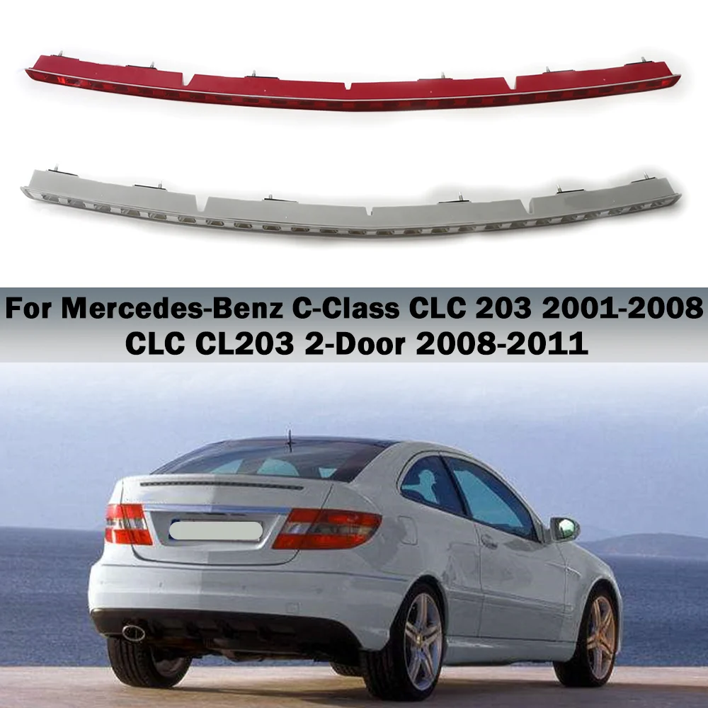 3RDCarRearHighMountThirdBrakeLightForMercedesBenz2DoorC