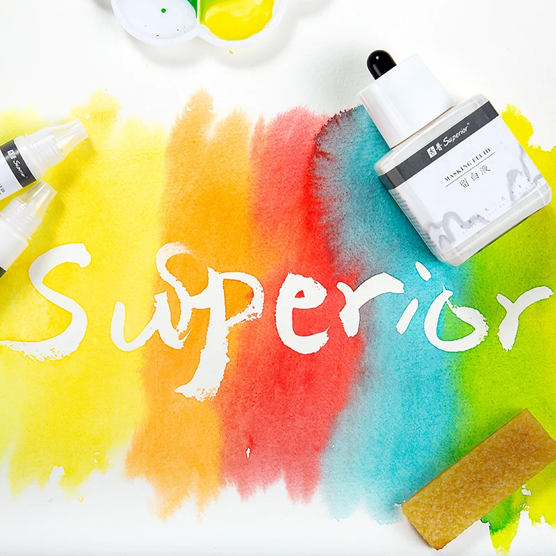 Masking Fluid Superior Watercolor Masking Fluid Rubber Eraser Art Tools For Painting Tool Art Supplies