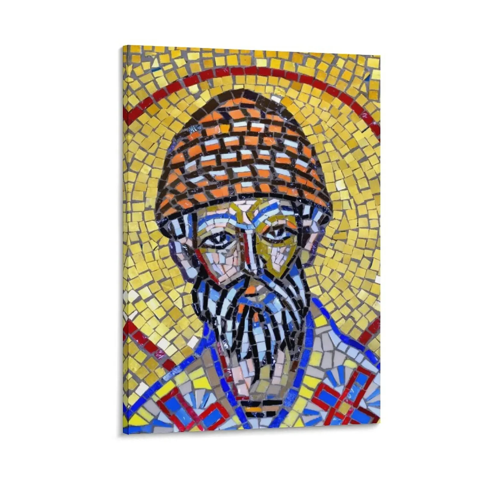 

Saint Spyridon, Bishop of Trimythous Canvas Painting canvas wall art Decoration for home