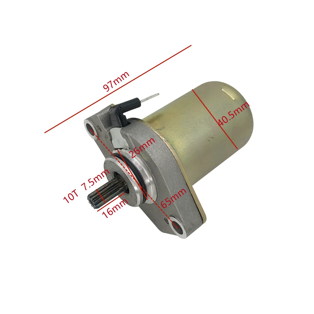 Starter Motor For Yamaha JOG 50 1872006 F10 F12 F15 2 Stroke Electric Engine Parts