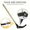 Fence Wire Stretcher Barbed Wire Fence Tensioner Easy Wire Puller for Creating and Repairing Agricultural Fencing Tools 3