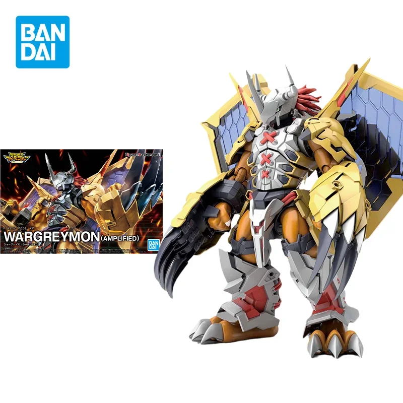 Bandai Original Digital Monster Figure-Rise Standard Anime Figure Model Wargreymon Amplificato Action Figure Giocattoli Regali Per Bambini