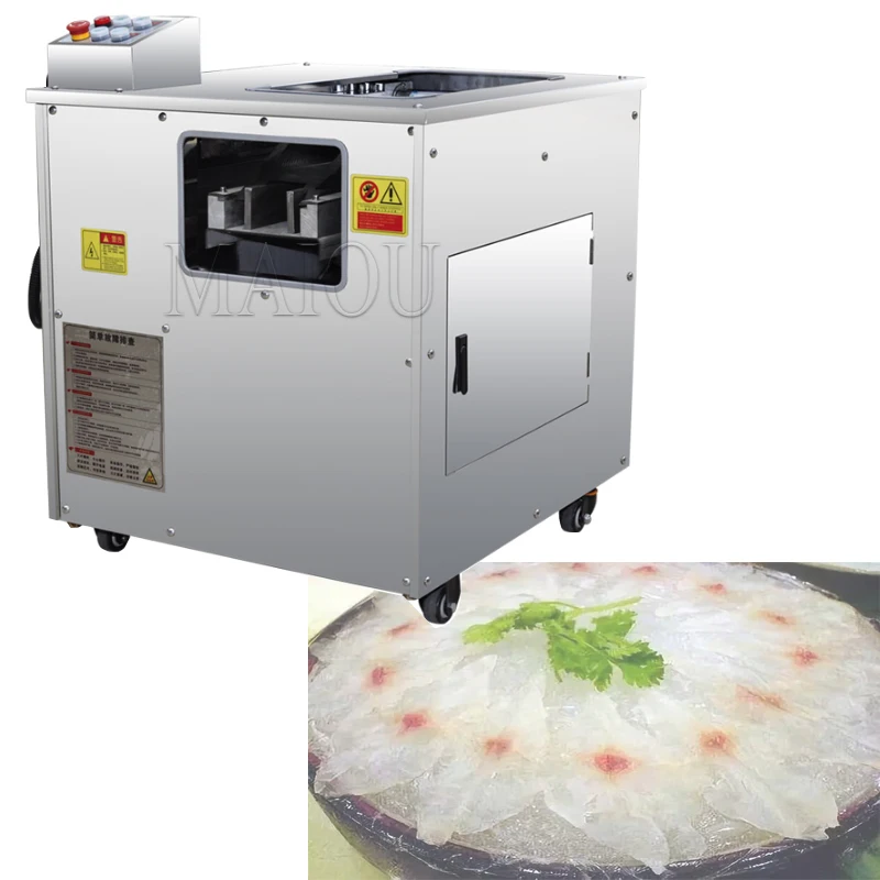 

Electric Multi-Function Oblique Cutting Fish Fillet Machine Commercial Ham and Pig Liver Slicer