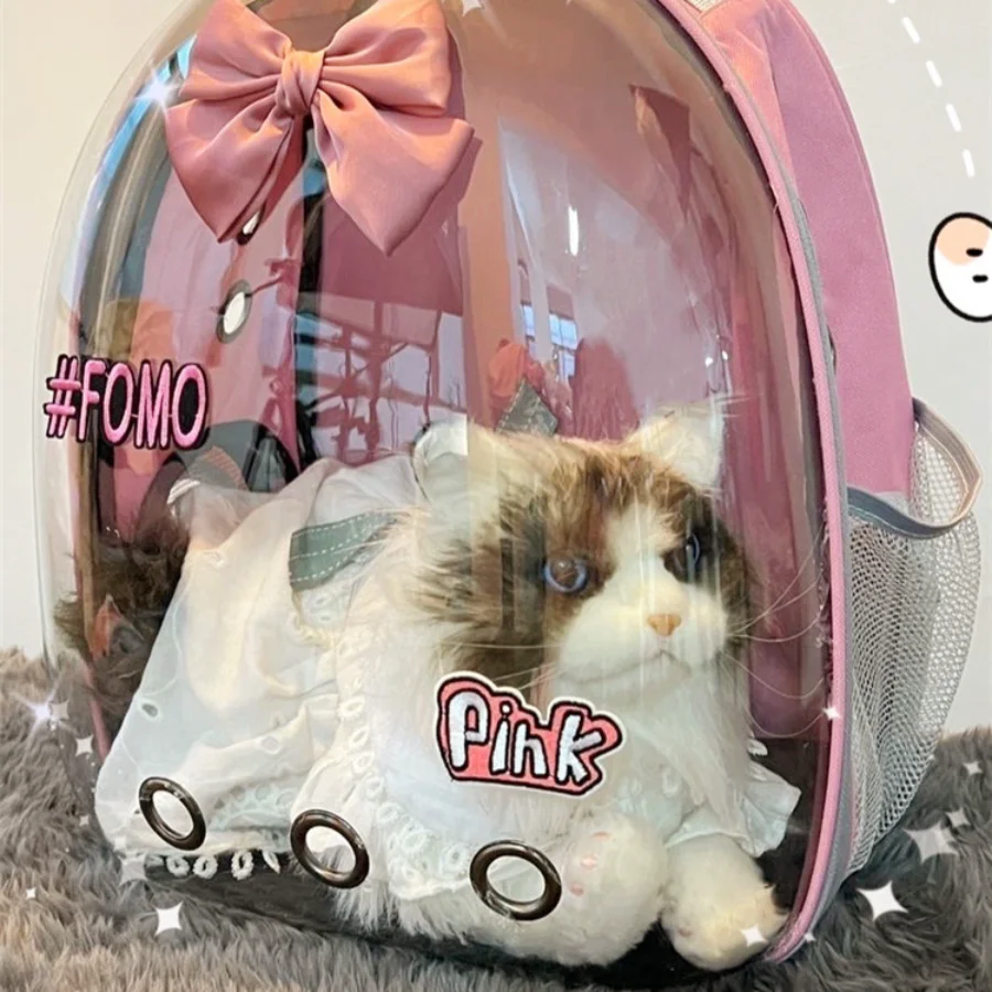 

Portable Cat Carry Bag Space Capsule Travel Outdoor Breathable Pets Dogs Backpack Unique Suitcase Mochila Para Gato Pet Supplies