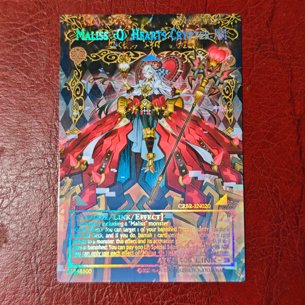 YuGiOh Maliss White Rabbit Game Collection DIY Cartão de